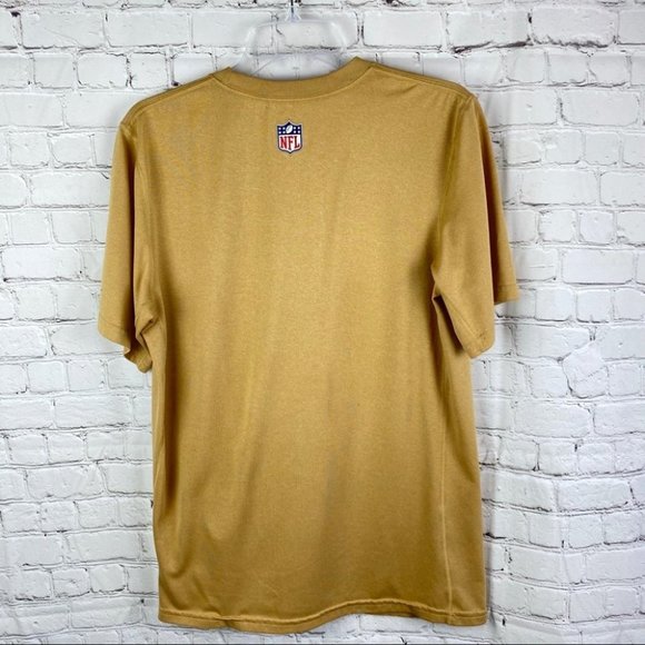 Nike Dri-Fit NFL St. Louis Rams Mustard Fan Shirt - Picture 5 of 6